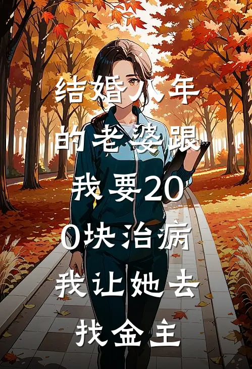 结婚八年的老婆跟我要200块治病，我让她去找金主