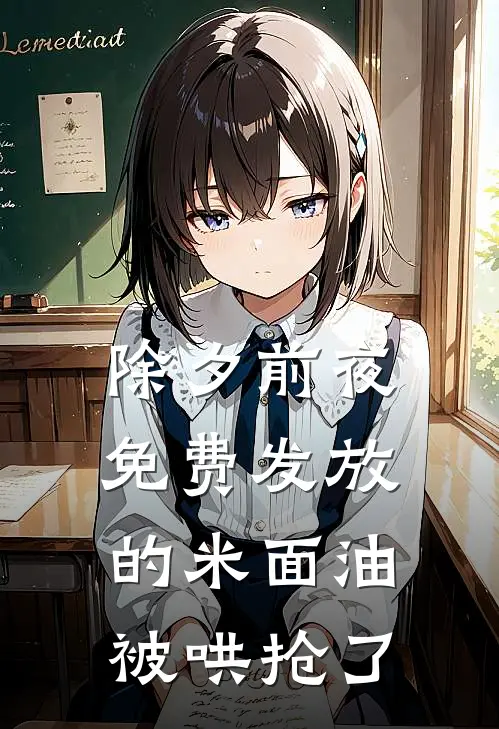 除夕前夜，免费发放的米面油被哄抢了