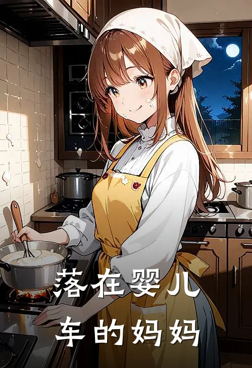 落在婴儿车的妈妈