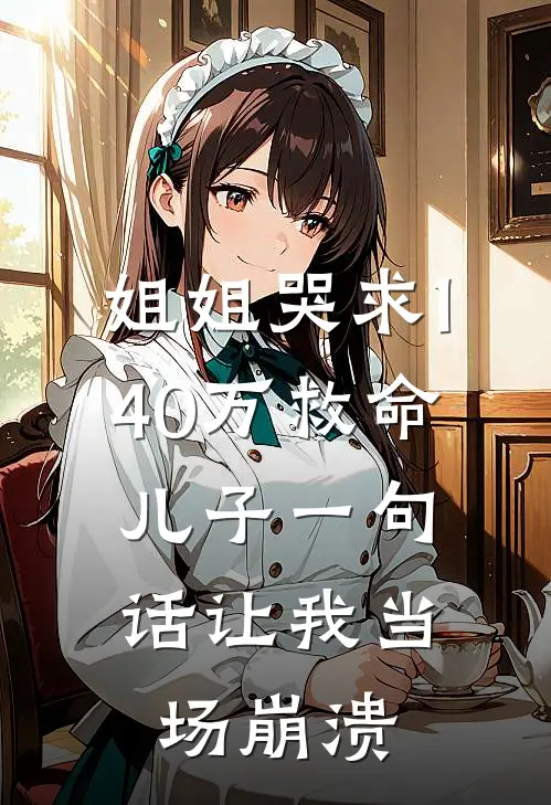 姐姐哭求140万救命，儿子一句话让我当场崩溃