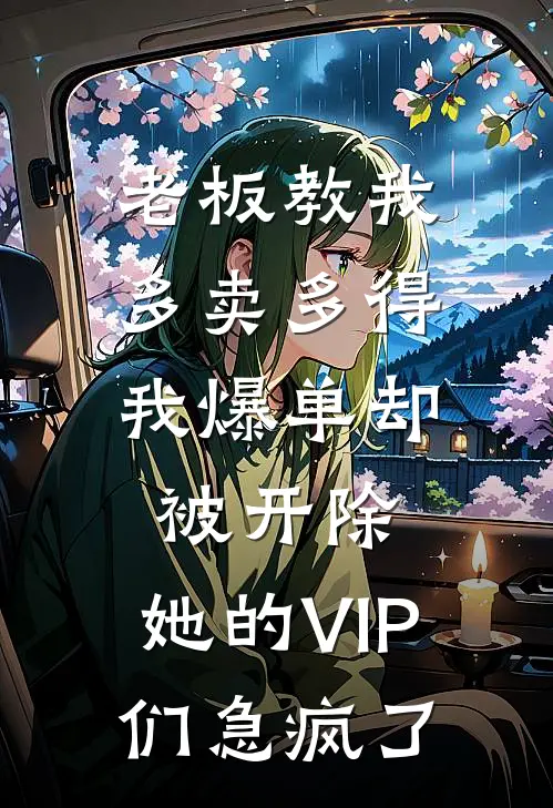 老板教我多卖多得，我爆单却被开除，她的VIP们急疯了